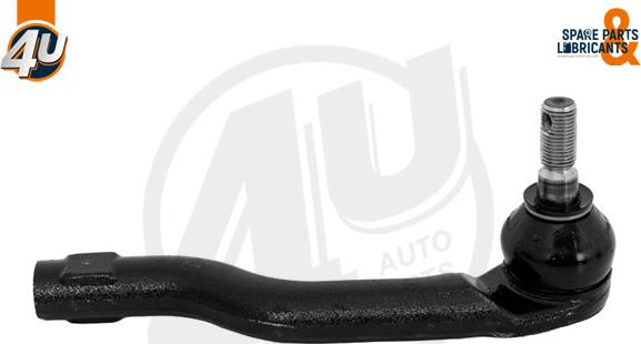 4U Autoparts A13628 - Наконечник рульової тяги, кульовий шарнір avtolavka.club