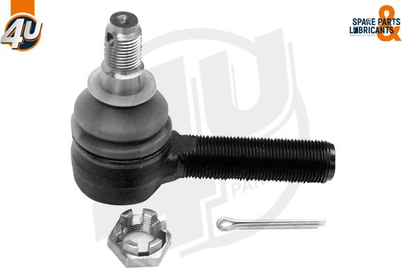 4U Autoparts A13728 - Наконечник рульової тяги, кульовий шарнір avtolavka.club