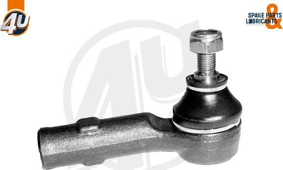 4U Autoparts A12665 - Наконечник рульової тяги, кульовий шарнір avtolavka.club