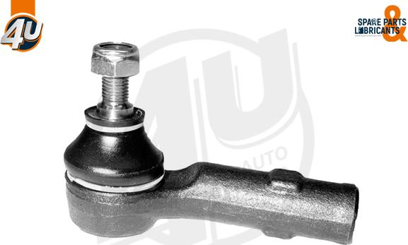 4U Autoparts A12666 - Наконечник рульової тяги, кульовий шарнір avtolavka.club