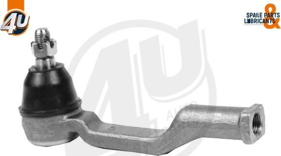 4U Autoparts A84289 - Наконечник рульової тяги, кульовий шарнір avtolavka.club