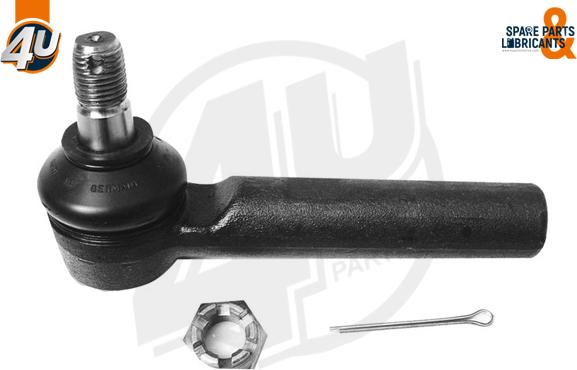 4U Autoparts A38351 - Наконечник рульової тяги, кульовий шарнір avtolavka.club