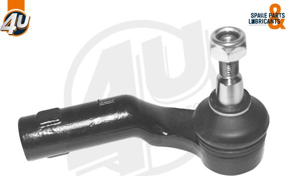 4U Autoparts A24254 - Наконечник рульової тяги, кульовий шарнір avtolavka.club