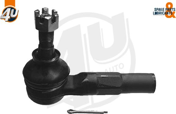 4U Autoparts A27125 - Наконечник рульової тяги, кульовий шарнір avtolavka.club