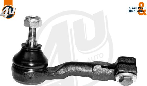 4U Autoparts A70649 - Наконечник рульової тяги, кульовий шарнір avtolavka.club