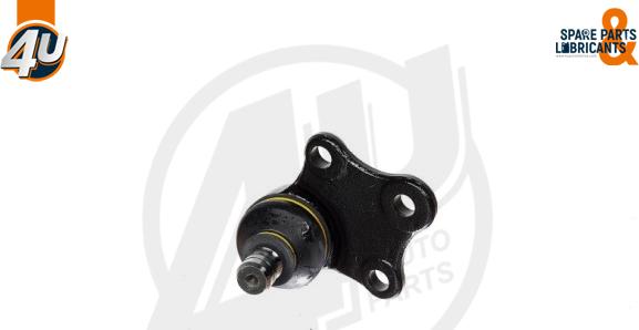 4U Autoparts B16553 - Шарова опора, несучий / направляючий шарнір avtolavka.club