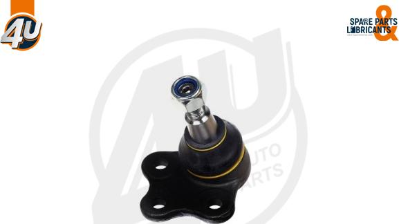 4U Autoparts B13363 - Шарова опора, несучий / направляючий шарнір avtolavka.club