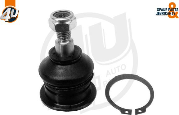 4U Autoparts B27102 - Шарова опора, несучий / направляючий шарнір avtolavka.club