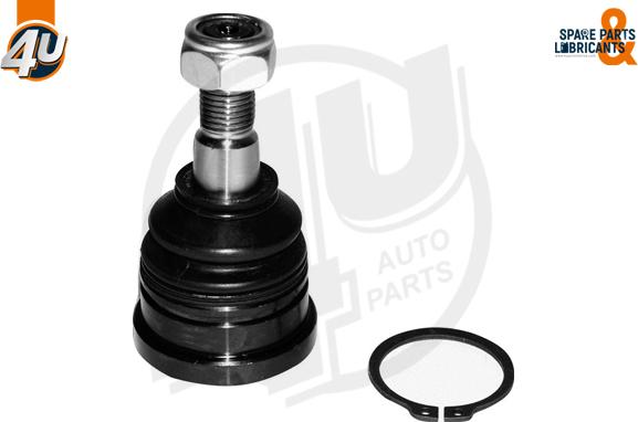 4U Autoparts B76354 - Шарова опора, несучий / направляючий шарнір avtolavka.club