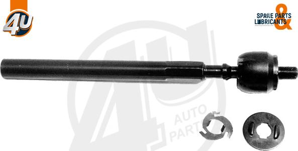 4U Autoparts E61643 - Осьовий шарнір, рульова тяга avtolavka.club