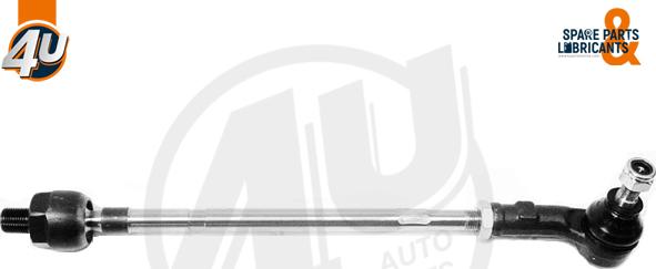 4U Autoparts J58023 - Поперечна рульова тяга avtolavka.club