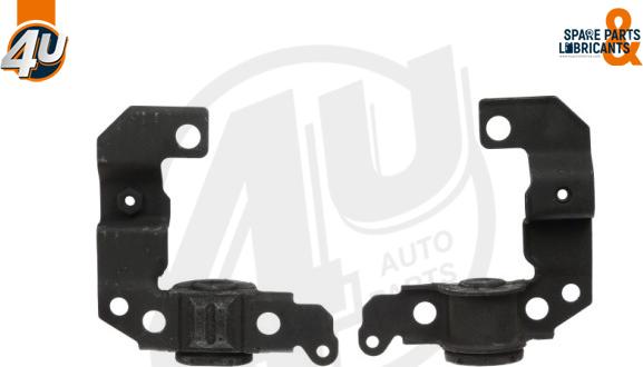 4U Autoparts P66611 - Сайлентблок, важеля підвіски колеса avtolavka.club