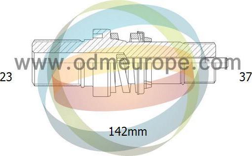 4X4 ESTANFI EST-16-210160 - Напівосьові вал, диференціал avtolavka.club