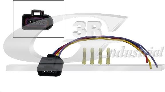 3RG 30703 - Ремонтний комплект кабелю, датчик тиску всмоктуючої труби avtolavka.club
