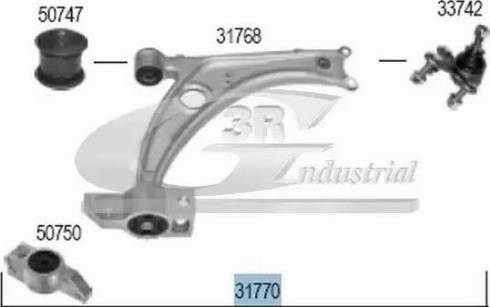 3RG 31770 - Важіль незалежної підвіски колеса avtolavka.club