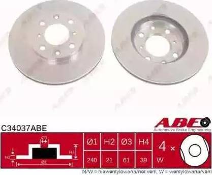 Alpha Brakes HTP-HD-050 - Гальмівний диск avtolavka.club