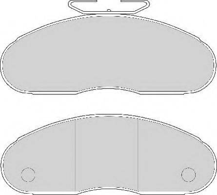 ABEX G6070 - Гальмівні колодки, дискові гальма avtolavka.club