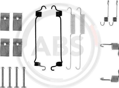 A.B.S. 0677Q - Комплектуючі, барабанний гальмівний механізм avtolavka.club