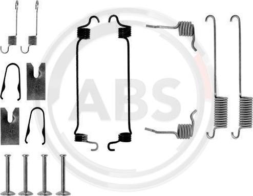 A.B.S. 0751Q - Комплектуючі, барабанний гальмівний механізм avtolavka.club