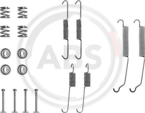 A.B.S. 0701Q - Комплектуючі, барабанний гальмівний механізм avtolavka.club