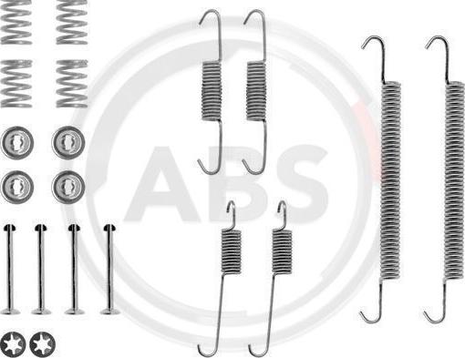 A.B.S. 0707Q - Комплектуючі, барабанний гальмівний механізм avtolavka.club