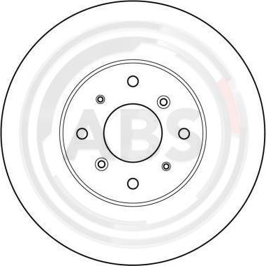 A.B.S. 15613 - Гальмівний диск avtolavka.club