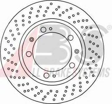 A.B.S. 16490 OE - Гальмівний диск avtolavka.club