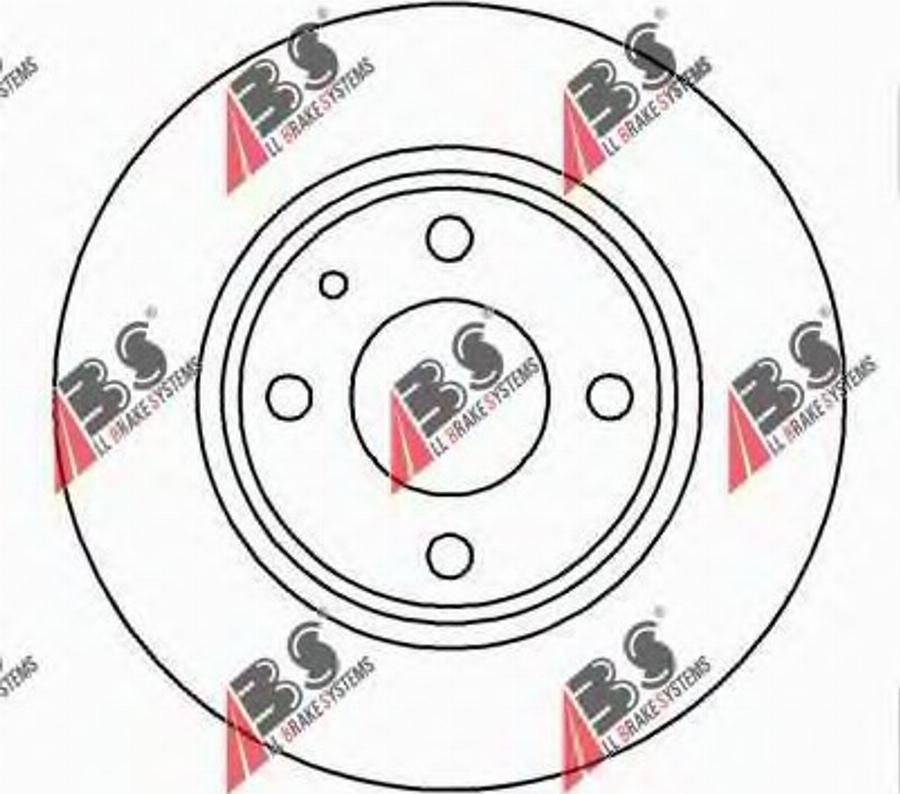 A.B.S. 16162 - Гальмівний диск avtolavka.club