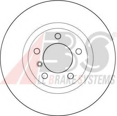 A.B.S. 16335 OE - Гальмівний диск avtolavka.club