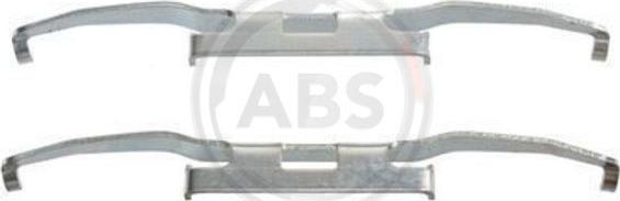 A.B.S. 1213Q - Комплектуючі, колодки дискового гальма avtolavka.club