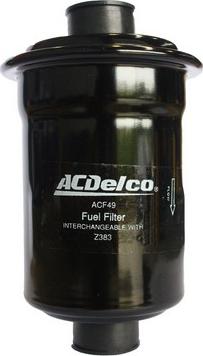 ACDelco ACF49 - Паливний фільтр avtolavka.club