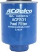 ACDelco ACF201 - Паливний фільтр avtolavka.club
