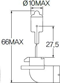 ACDelco ACH27W2 - Лампа розжарювання, протитуманні фари avtolavka.club