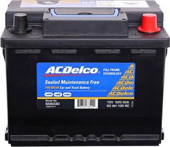 ACDelco S56030 - Стартерна акумуляторна батарея, АКБ avtolavka.club