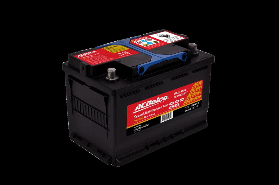 ACDelco S57090AGM - Стартерна акумуляторна батарея, АКБ avtolavka.club