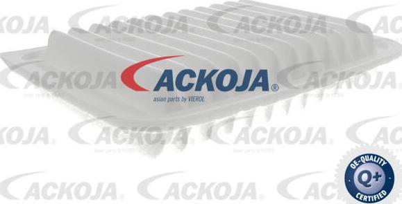 ACKOJA A70-0406 - Повітряний фільтр avtolavka.club