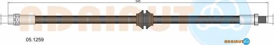 Adriauto 05.1259 - Гальмівний шланг avtolavka.club