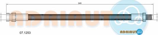 Adriauto 07.1253 - Гальмівний шланг avtolavka.club