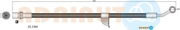 Adriauto 33.1294 - Гальмівний шланг avtolavka.club