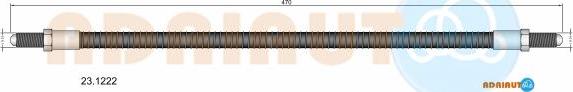 Adriauto 23.1222 - Гальмівний шланг avtolavka.club