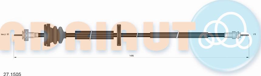Adriauto 27.1505 - Тросик спідометра avtolavka.club