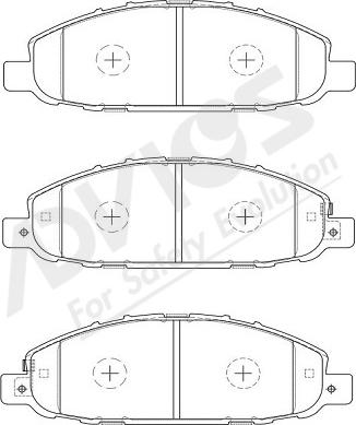 ADVICS-SEA B1N067Y - Гальмівні колодки, дискові гальма avtolavka.club