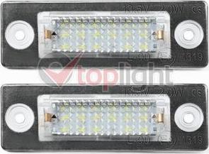 AE TOPLIGHT 701080 - Ліхтар освітлення номерного знака avtolavka.club