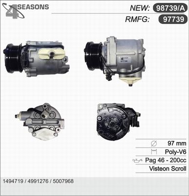 AHE 97739 - Компресор, кондиціонер avtolavka.club