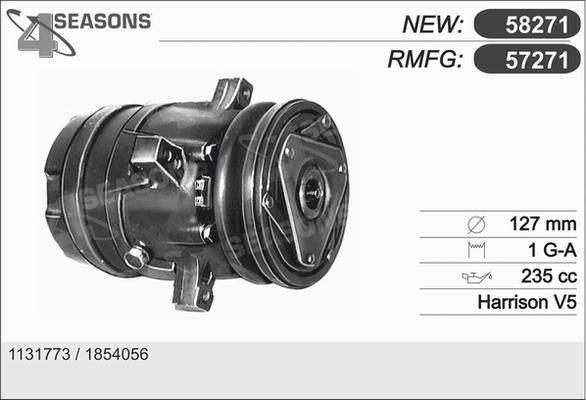 AHE 57271 - Компресор, кондиціонер avtolavka.club