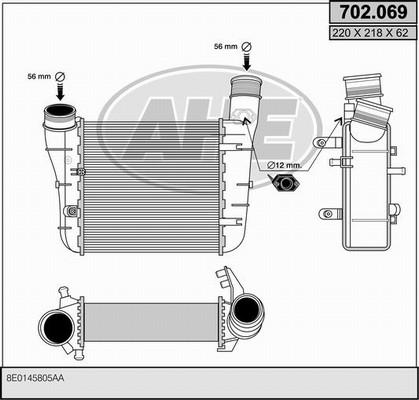 AHE 702.069 - Интеркулер avtolavka.club