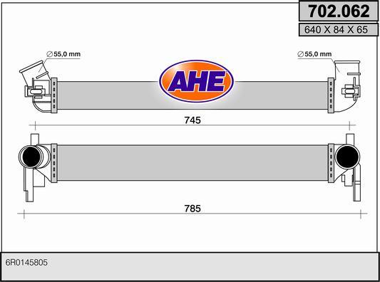 AHE 702.062 - Интеркулер avtolavka.club