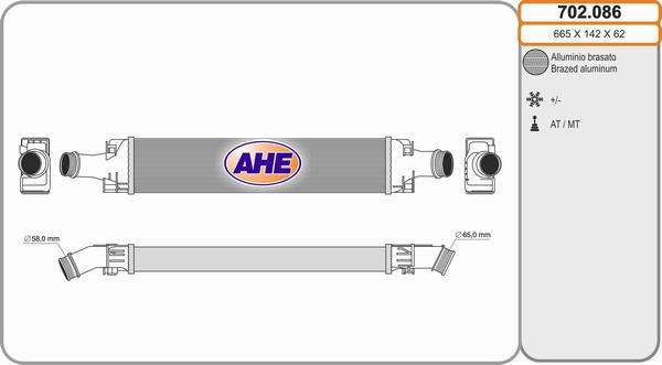 AHE 702.086 - Интеркулер avtolavka.club