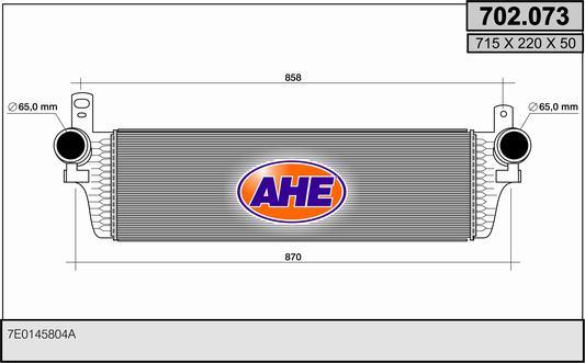 AHE 702.073 - Интеркулер avtolavka.club