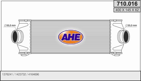 AHE 710.016 - Интеркулер avtolavka.club